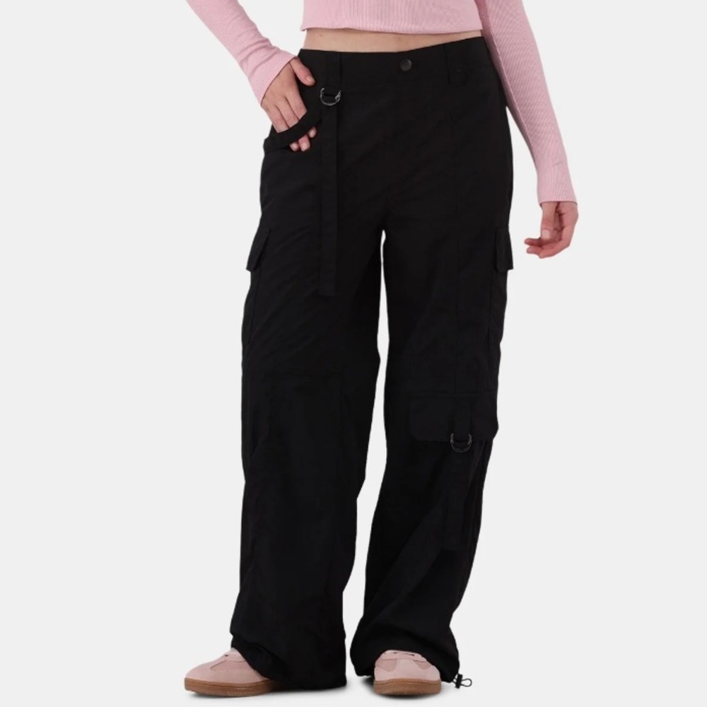 No Boundaries Women’s Nylon Parachute Pants
